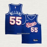 Jason Williams NO 55 Camiseta Sacramento Kings Classic 2020 Azul