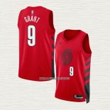 Jerami Grant NO 9 Camiseta Portland Trail Blazers Statement 2022-23 Rojo