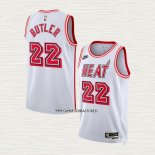 Jimmy Butler NO 22 Camiseta Miami Heat Classic 2022-23 Blanco