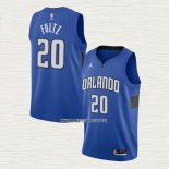Markelle Fultz NO 20 Camiseta Orlando Magic Statement 2020-21 Azul