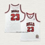 Michael Jordan NO 23 Camiseta Nino Chicago Bulls Mitchell & Ness 1997-98 Blanco