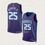 P.J. Washington JR. NO 25 Camiseta Charlotte Hornets Statement 2022-23 Violeta