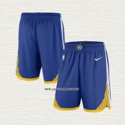 Pantalone Golden State Warriors 2017-18 Azul