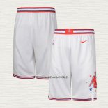 Pantalone Houston Rockets Ciudad 2023-24 Blanco
