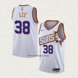 Saben Lee NO 38 Camiseta Phoenix Suns Association 2023-24 Blanco