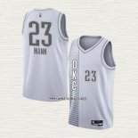 Tre Mann NO 23 Camiseta Oklahoma City Thunder Ciudad 2021-22 Blanco