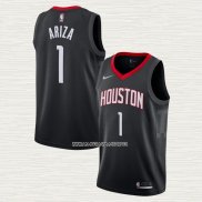 Trevor Ariza NO 1 Camiseta Houston Rockets Statement Negro