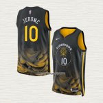 Ty Jerome NO 10 Camiseta Golden State Warriors Ciudad 2022-23 Negro