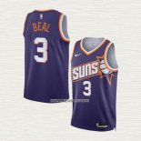 Bradley Beal NO 3 Camiseta Phoenix Suns Icon 2023-24 Violeta