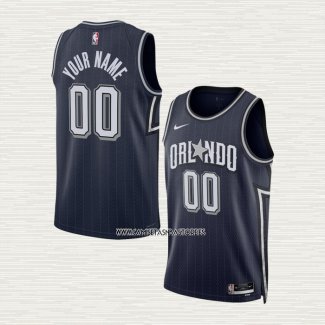 Camiseta Orlando Magic Personalizada Ciudad 2023-24 Azul