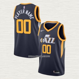 Camiseta Utah Jazz Personalizada Icon Azul