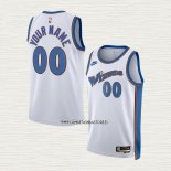 Camiseta Washington Wizards Personalizada Classic 2022-23 Blanco