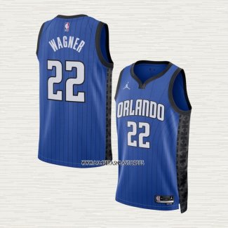 Franz Wagner NO 22 Camiseta Orlando Magic Statement 2022-23 Azul