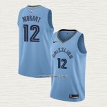 Ja Morant NO 12 Camiseta Memphis Grizzlies Statement 2019-20 Azul