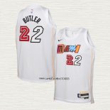 Jimmy Butler NO 22 Camiseta Nino Miami Heat Ciudad 2022-23 Blanco
