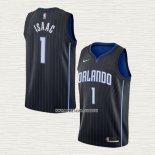 Jonathan Isaac NO 1 Camiseta Orlando Magic Icon 2020-21 Negro