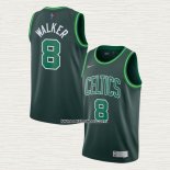 Kemba Walker NO 8 Camiseta Boston Celtics Earned 2020-21 Verde