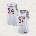 Kobe Bryant NO 24 Camiseta Los Angeles Lakers Association 2018-19 Blanco2