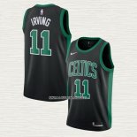 Kyrie Irving NO 11 Camiseta Boston Celtics Statement 2017-18 Negro