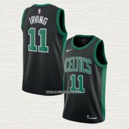 Kyrie Irving NO 11 Camiseta Boston Celtics Statement 2017-18 Negro