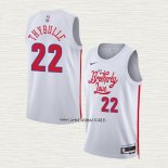 Matisse Thybulle NO 22 Camiseta Philadelphia 76ers Ciudad 2022-23 Blanco