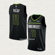 Naz Reid NO 11 Camiseta Minnesota Timberwolves Statement 2022-23 Negro