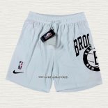 Pantalone Brooklyn Nets Just Don Big Logo Blanco