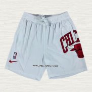 Pantalone Chicago Bulls Just Don Big Logo Blanco