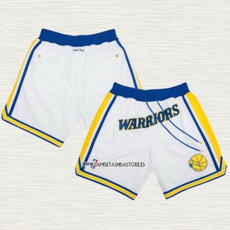 Pantalone Golden State Warriors Blanco