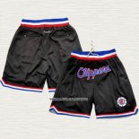 Pantalone Los Angeles Clippers Ciudad Just Don 2021-22 Negro