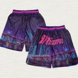 Pantalone Miami Heat Just Don Violeta