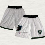 Pantalone Minnesota Timberwolves Retro Blanco