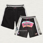 Pantalone San Antonio Spurs Just Don 1998-99 Negro