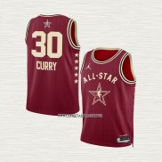 Stephen Curry NO 30 Camiseta Nino Golden State Warriors All Star 2024 Rojo