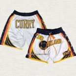 Stephen Curry Pantalone Golden State Warriors 2022 NBA Finals Blanco