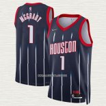 Tracy McGrady NO 1 Camiseta Houston Rockets Ciudad 2021-22 Azul