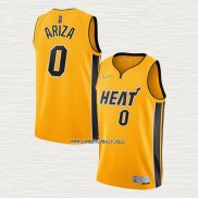 Trevor Ariza NO 0 Camiseta Miami Heat Earned 2020-21 Oro
