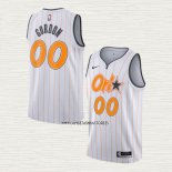 Aaron Gordon NO 00 Camiseta Orlando Magic Ciudad 2020-21 Blanco