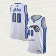 Aaron Gordon NO 00 Camiseta Orlando Magic Earned 2020-21 Blanco