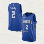 Al-Farouq Aminu NO 2 Camiseta Orlando Magic Statement Edition Azul