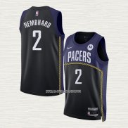 Andrew Nembhard NO 2 Camiseta Indiana Pacers Ciudad 2022-23 Azul