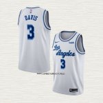 Anthony Davis NO 3 Camiseta Los Angeles Lakers Classic 2019-20 Blanco