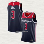 Bradley Beal NO 3 Camiseta Washington Wizards Statement Azul