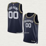 Camiseta Memphis Grizzlies Personalizada Ciudad 2021-22 Azul