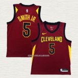 Dennis Smith Jr. NO 5 Camiseta Cleveland Cavaliers Icon 2018 Rojo