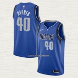 Harrison Barnes NO 40 Camiseta Dallas Mavericks Icon Azul