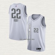 Isaiah Roby NO 22 Camiseta Oklahoma City Thunder Ciudad 2021-22 Blanco