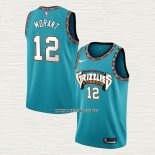 Ja Morant NO 12 Camiseta Memphis Grizzlies Classic Verde