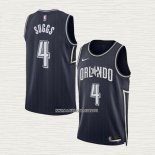 Jalen Suggs NO 4 Camiseta Orlando Magic Ciudad 2023-24 Azul