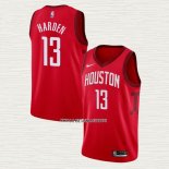 James Harden NO 13 Camiseta Houston Rockets Earned Rojo